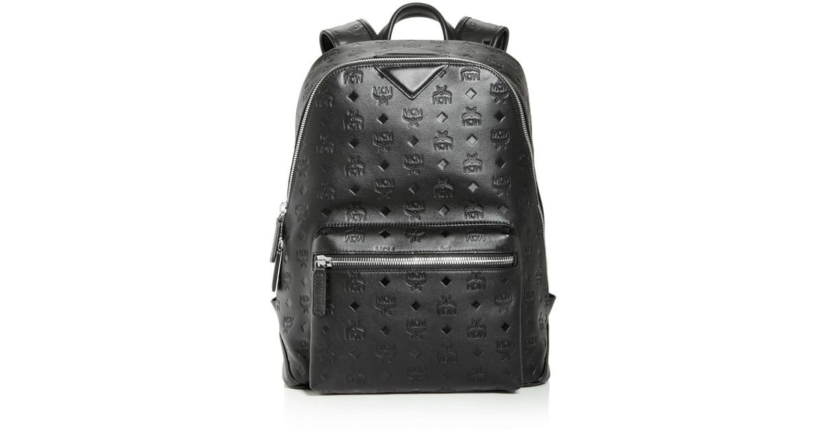 mcm neo duke monogram backpack