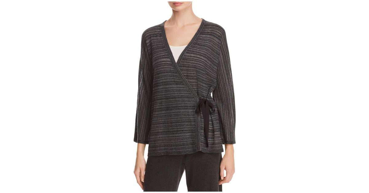 eileen fisher wrap sweater