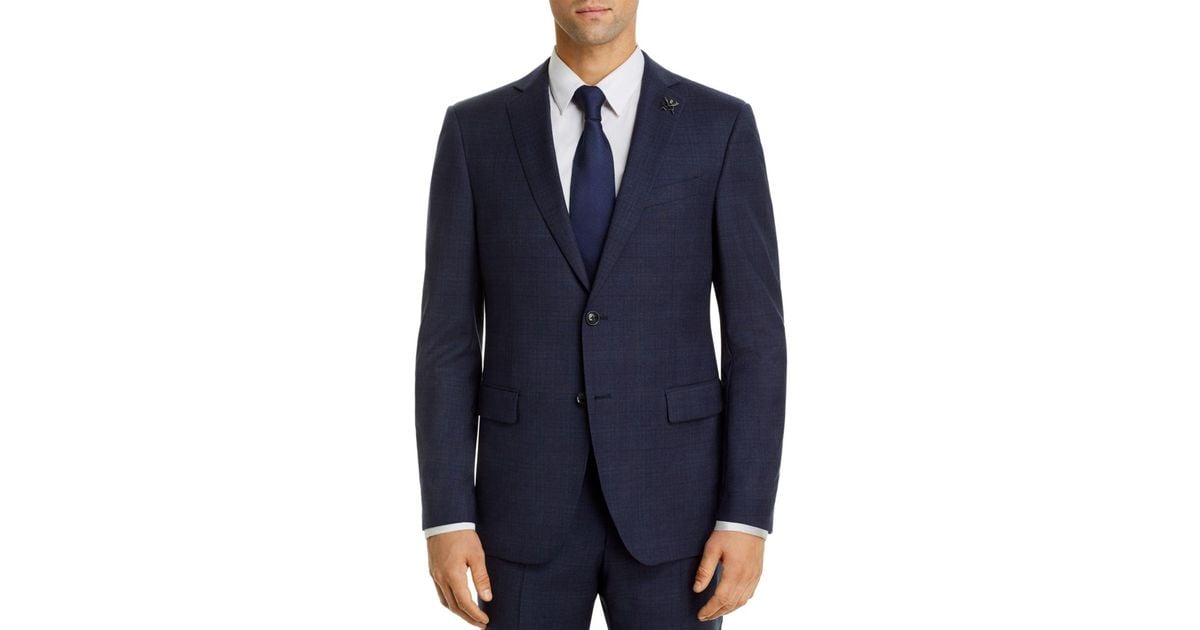 John Varvatos Synthetic Bleecker Tonal - Plaid Slim Fit Suit 
