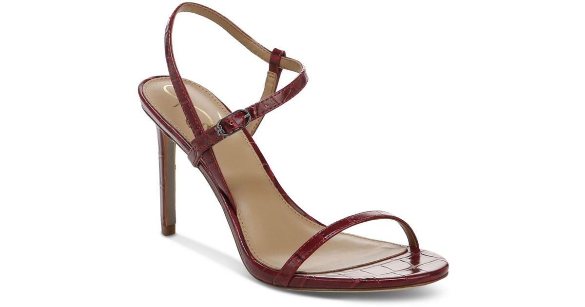 Sam Edelman Synthetic Doran Strappy High Heel Sandals | Lyst