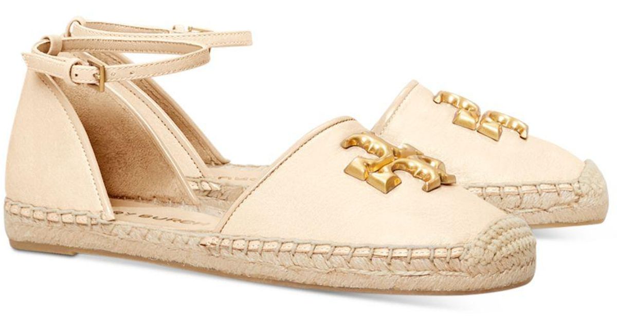 tory burch eleanor leather espadrilles
