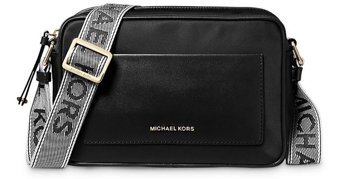 Michael Kors Michael Jet Set Large Webbing Strap Crossbody in