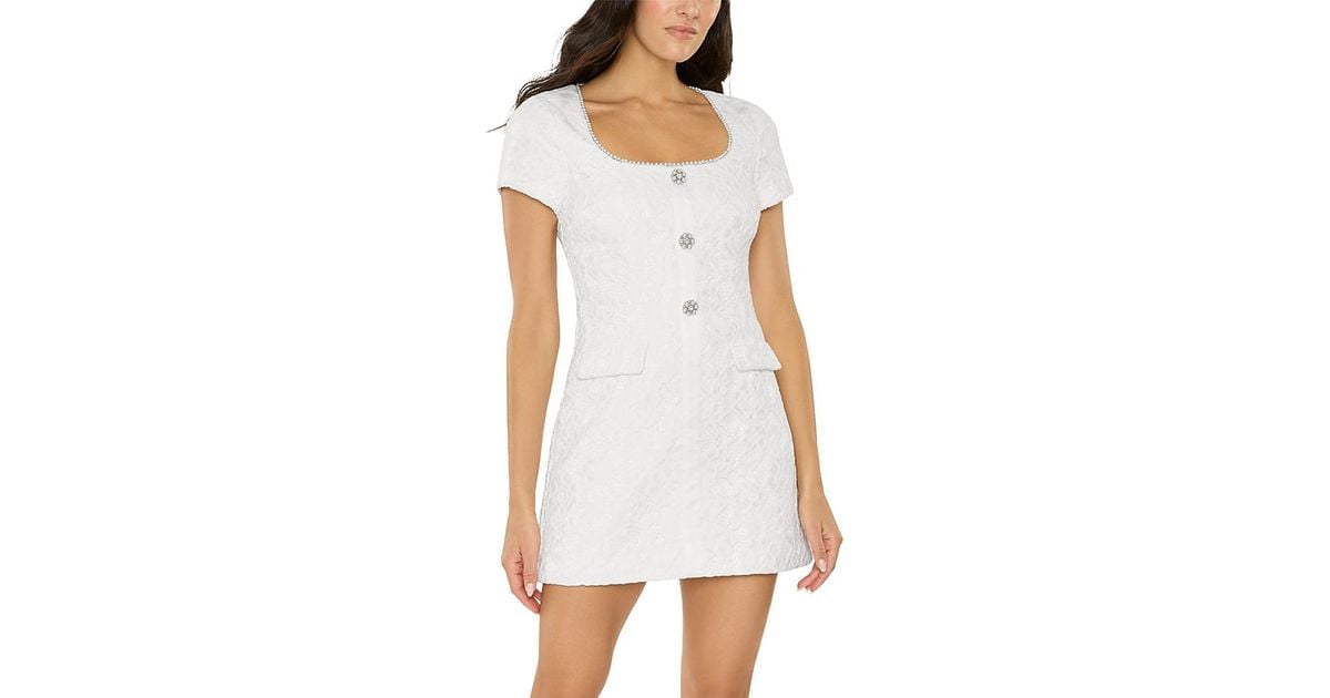 Likely Lace Sergio Dress in White | Lyst