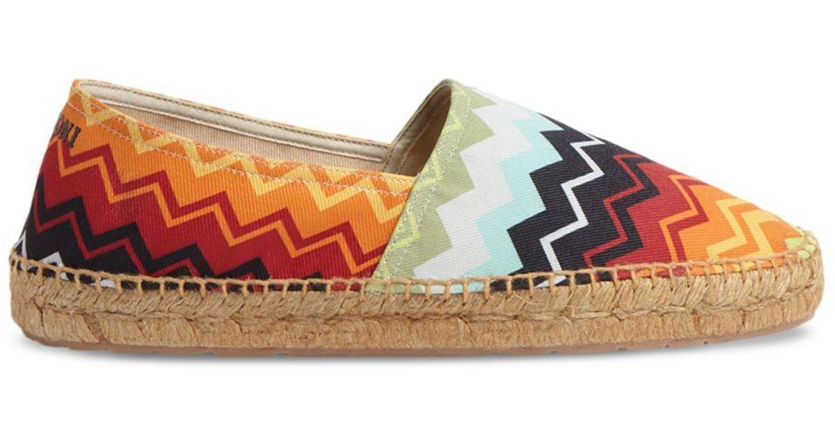 Missoni Slip On Espadrilles for Men | Lyst