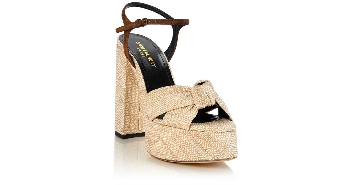 saint laurent bianca heels