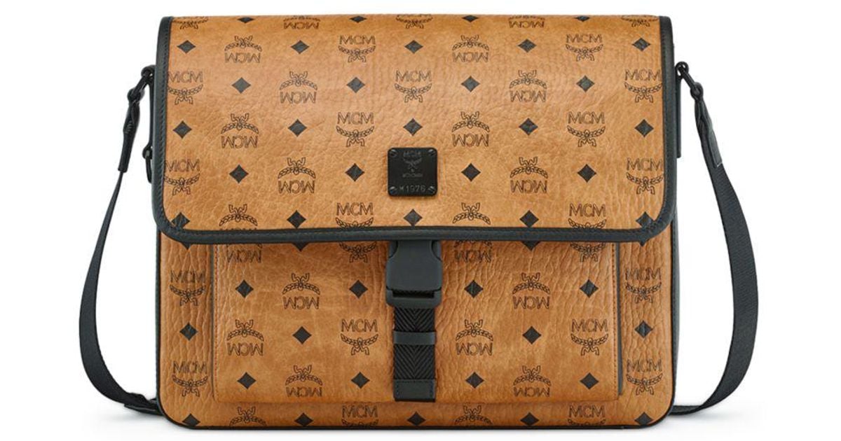 MCM Synthetic Klassik Messenger Bag for Men Lyst
