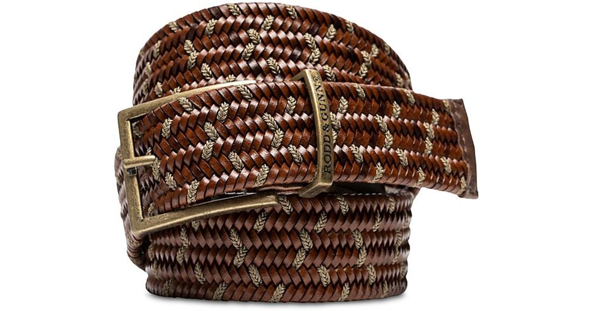 Rakarm Rodd Rodd & Gunn Stratford Stretch Belt in Brown for Men | Lyst