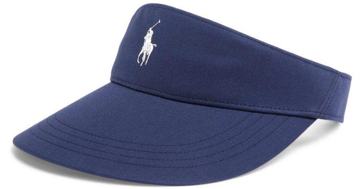 Polo Ralph Lauren Us Open Visor in Blue for Men Lyst