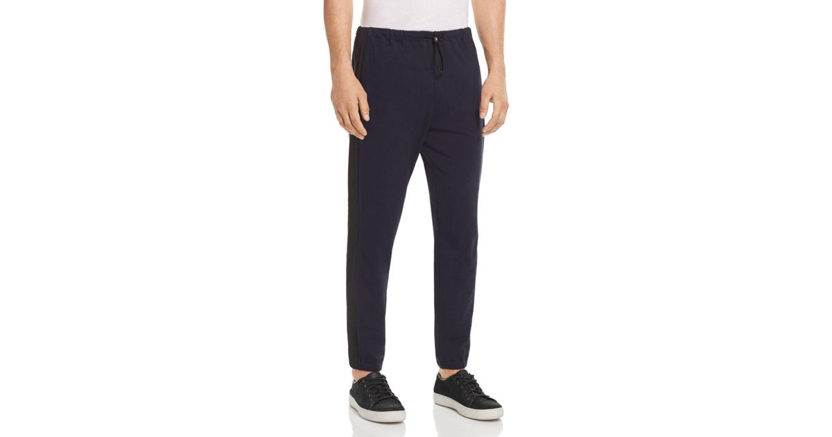 Theory Combo Tech Jogger Sweatpants in Blue for Men - Lyst