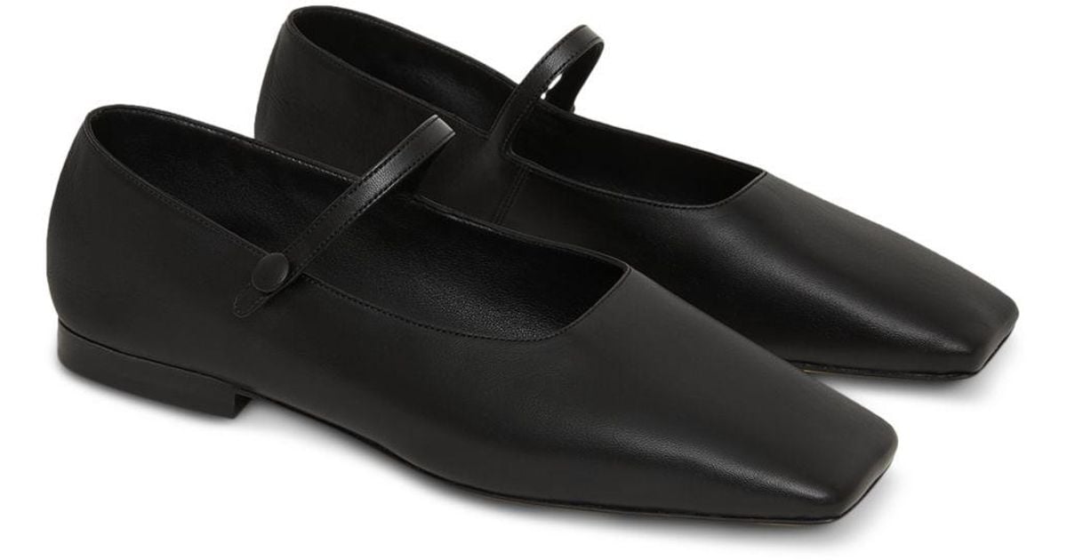 mansur gavriel square toe flats