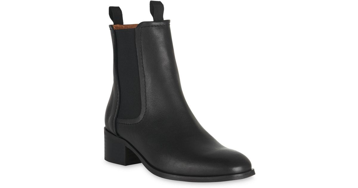 whistles fernbrook ankle boots black