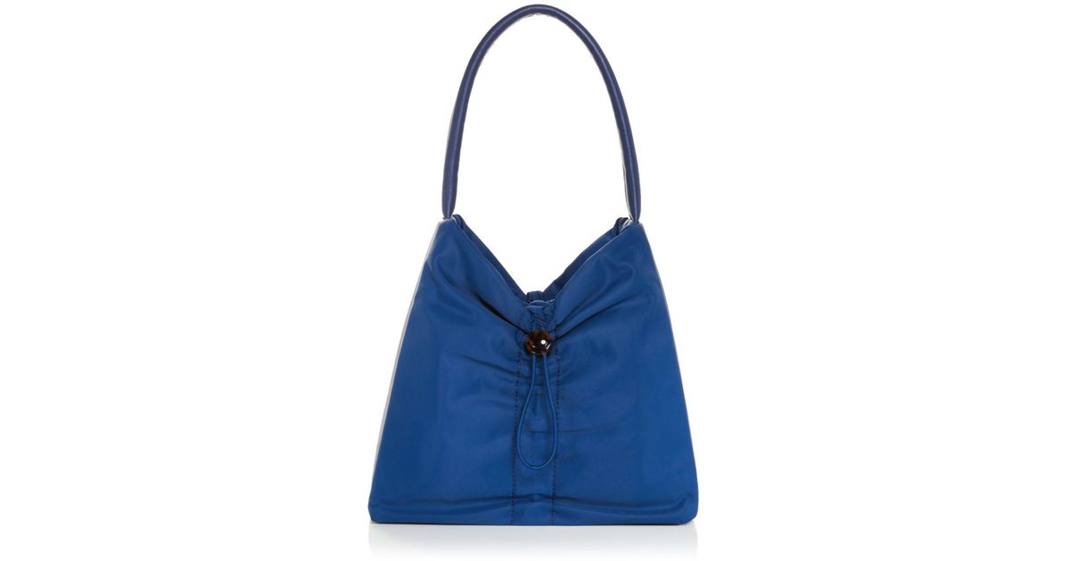 STAUD Felix Nylon Shoulder Bag in Blue | Lyst