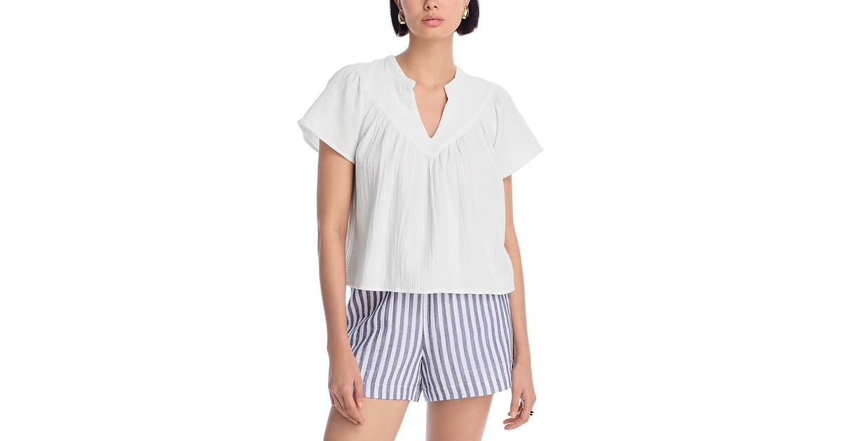 Sayer Rails Rails Sayer Top in White | Lyst
