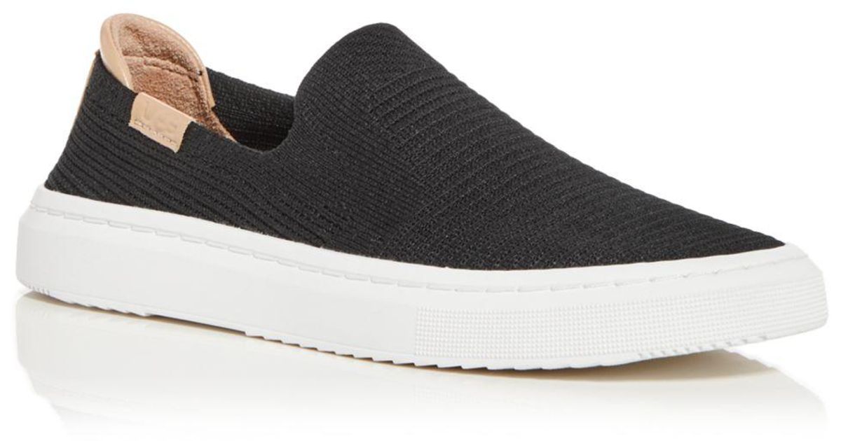 UGG Alameda Sammy Knit Slip On Sneakers in Black | Lyst