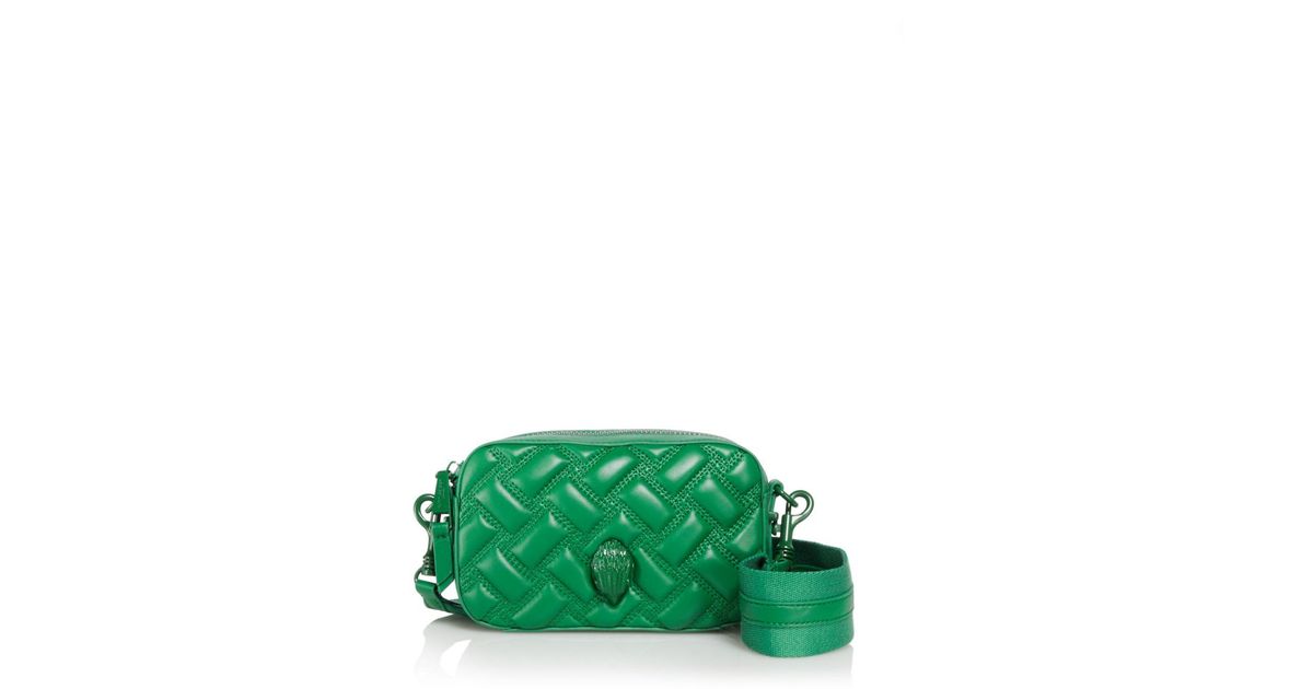 Kurt Geiger Kensington Small Camera Bag in Green Lyst