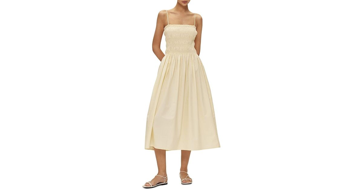 The Elodie Pleated V-Neck Dress