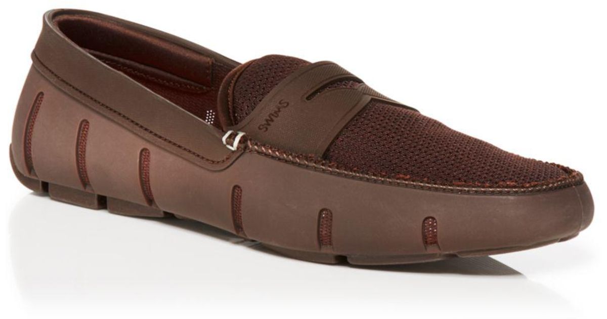 swims penny loafer black