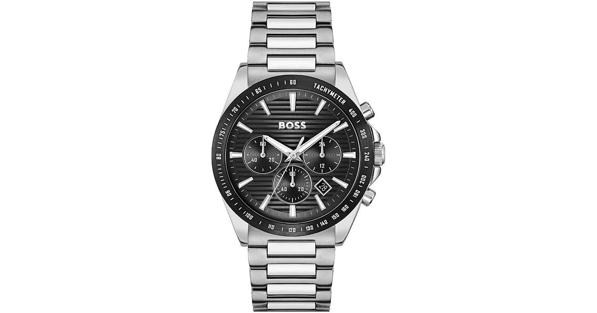 BOSS Strike Chronograph, 41Mm in Gray for Men | Lyst