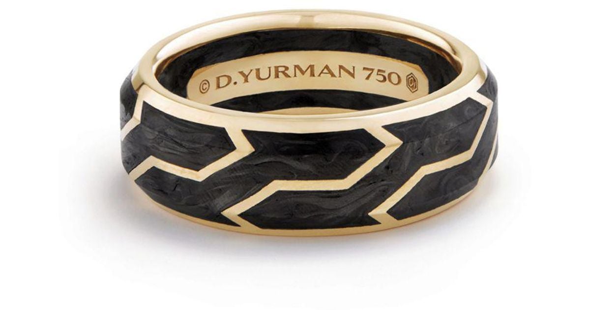 david yurman forged carbon ring