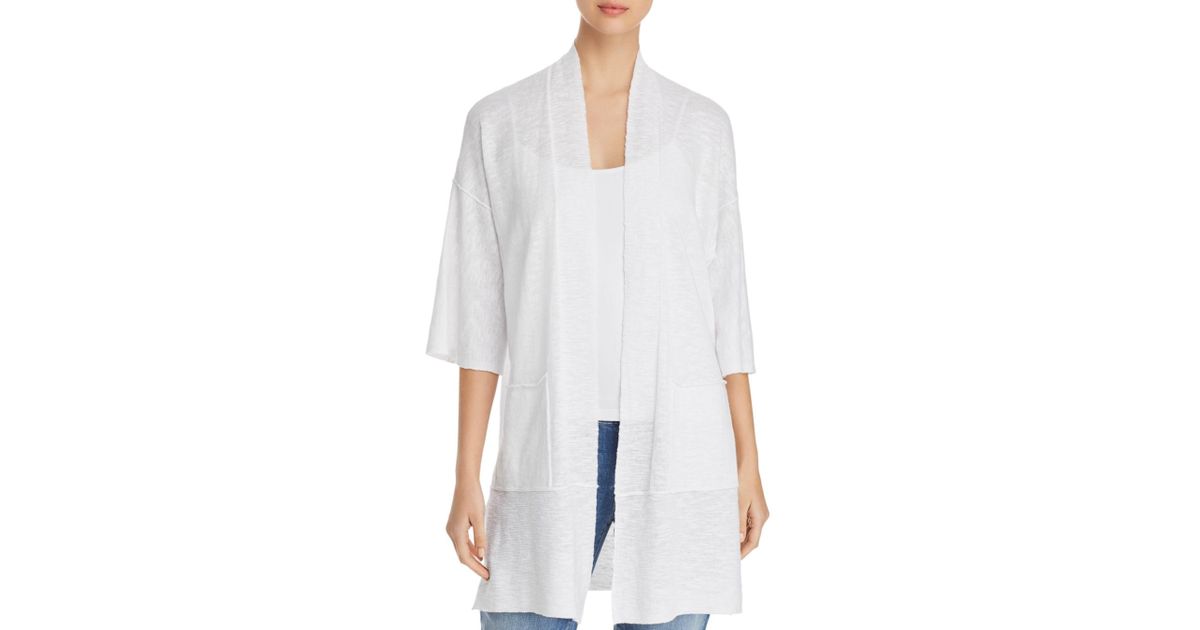 kimono cardigan white