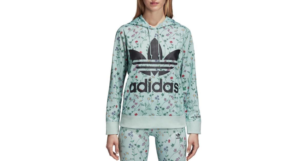 adidas floral sweatshirt