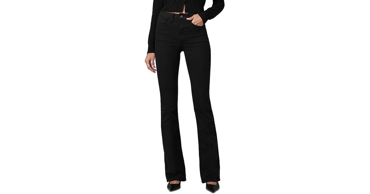 Joe's Jeans The Hi Honey High Rise Bootcut Jeans in Black Lyst UK
