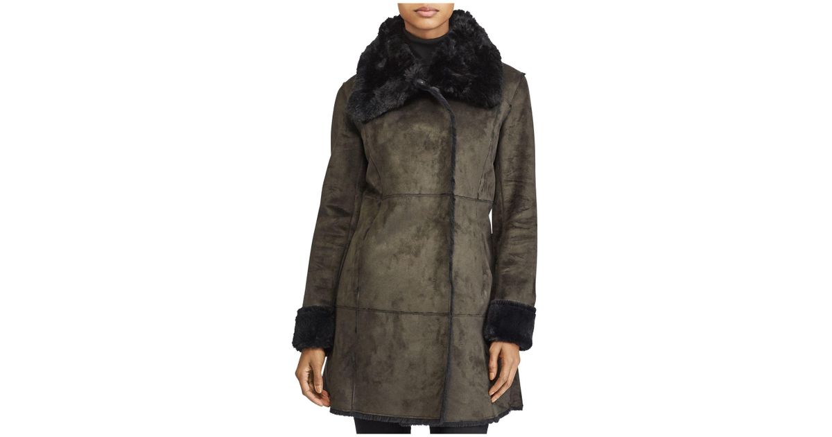 ralph lauren faux shearling jacket