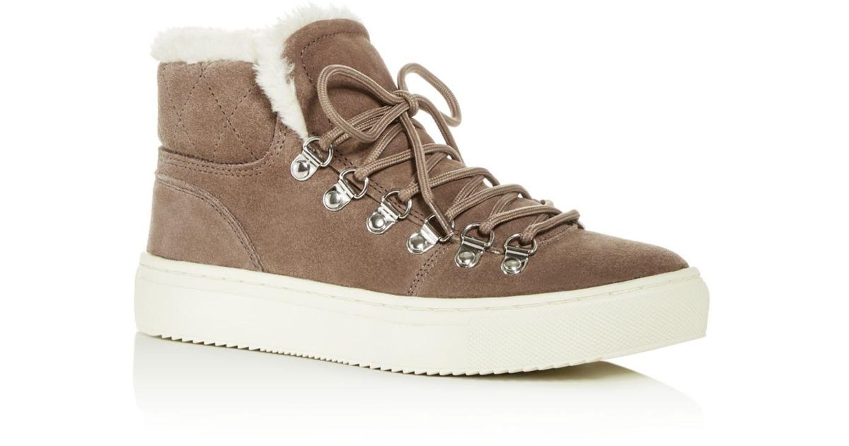 daisie tan suede