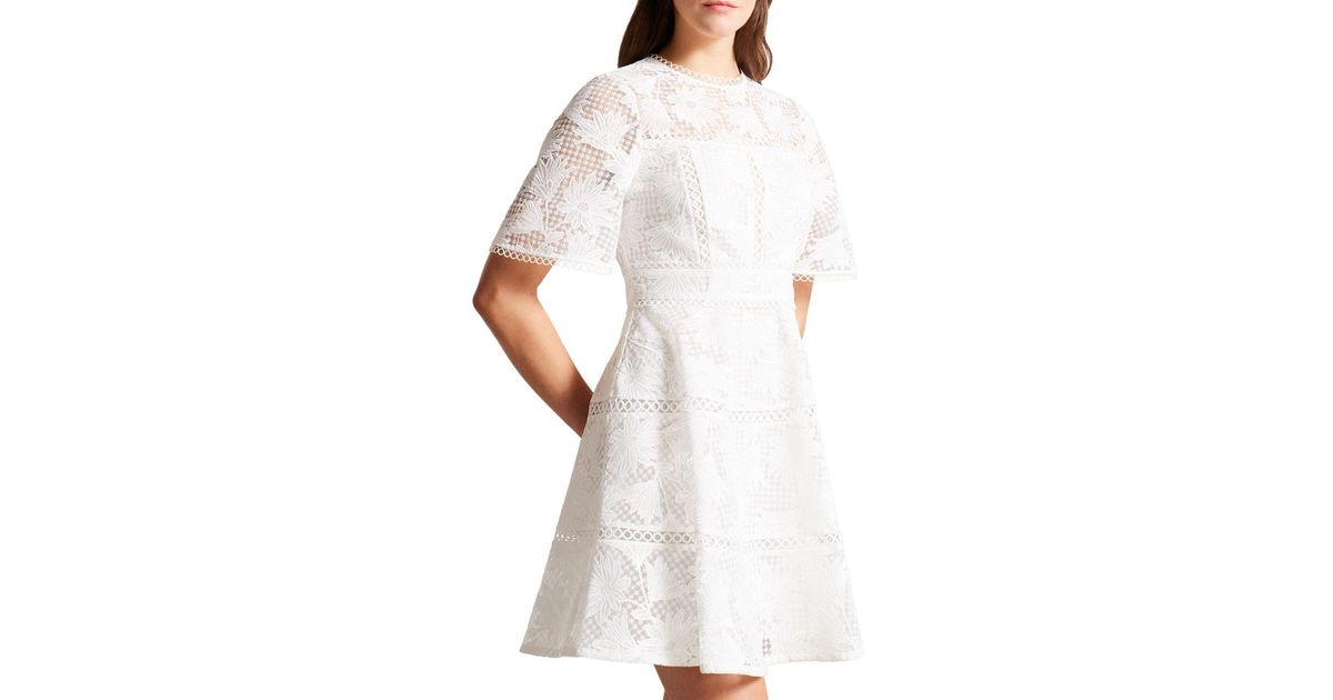fit flare gown