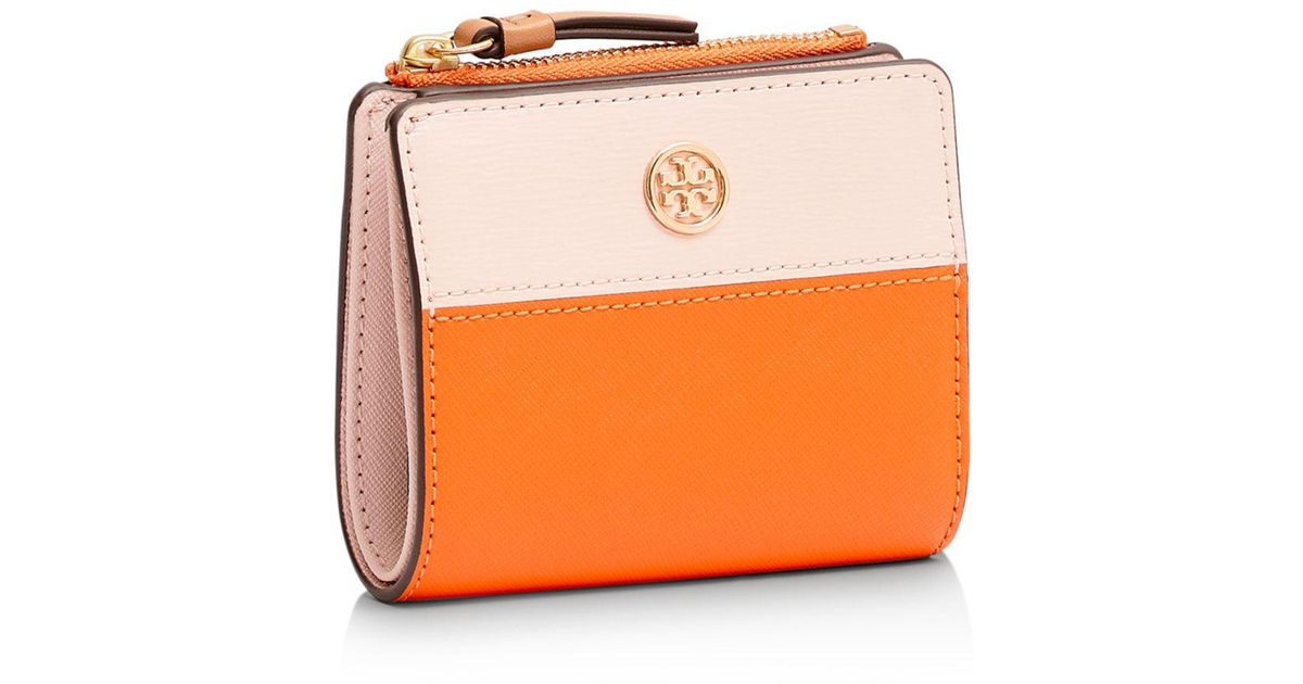 tory burch robinson color block wallet