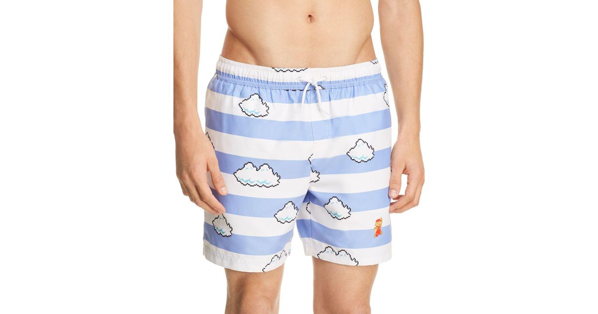 nintendo swim trunks