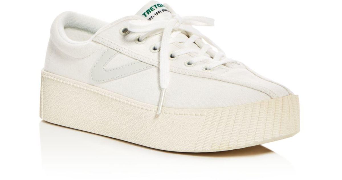 tretorn nylite 12 bold platform sneaker
