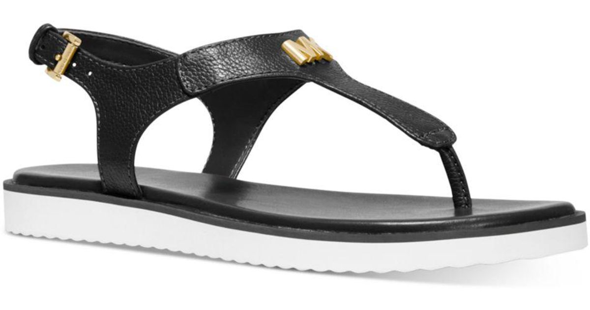 michael michael kors women's brady slingback thong sandals
