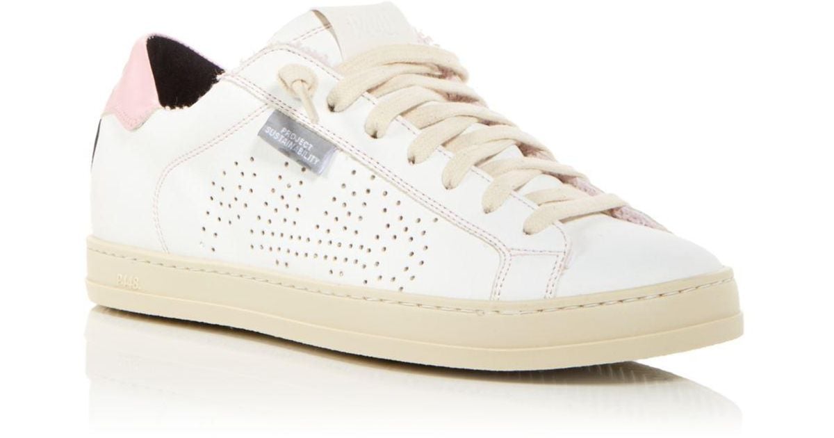 p448 pink sneakers