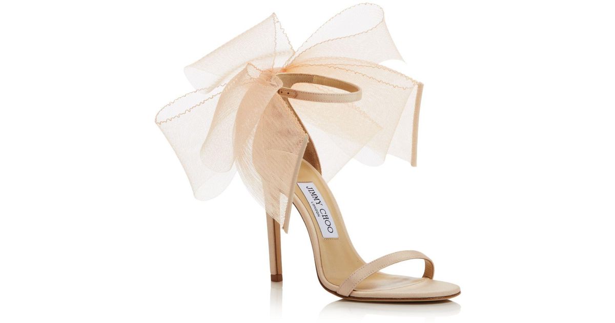 jimmy choo bow heel