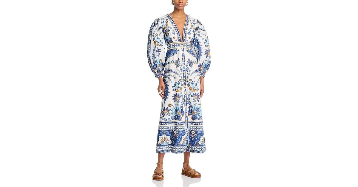 farm rio ana tapestry midi dress In Pink The Ana Tapestry Pink cotton midi dress by Farm Rio captures an artful fusion of vibrant creativity and effortless casual elegance Farm Rio Seashell Tapestry Midi