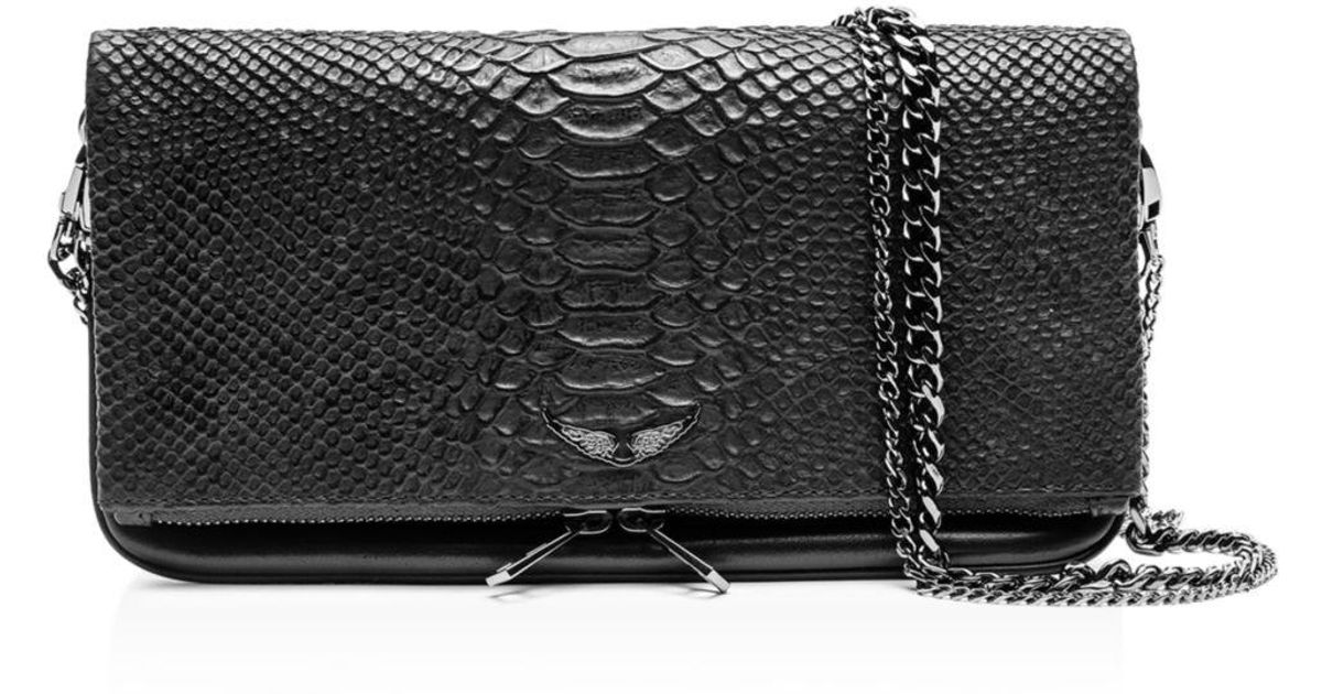 Zadig & Voltaire Rock Savage Bag in Black Lyst UK