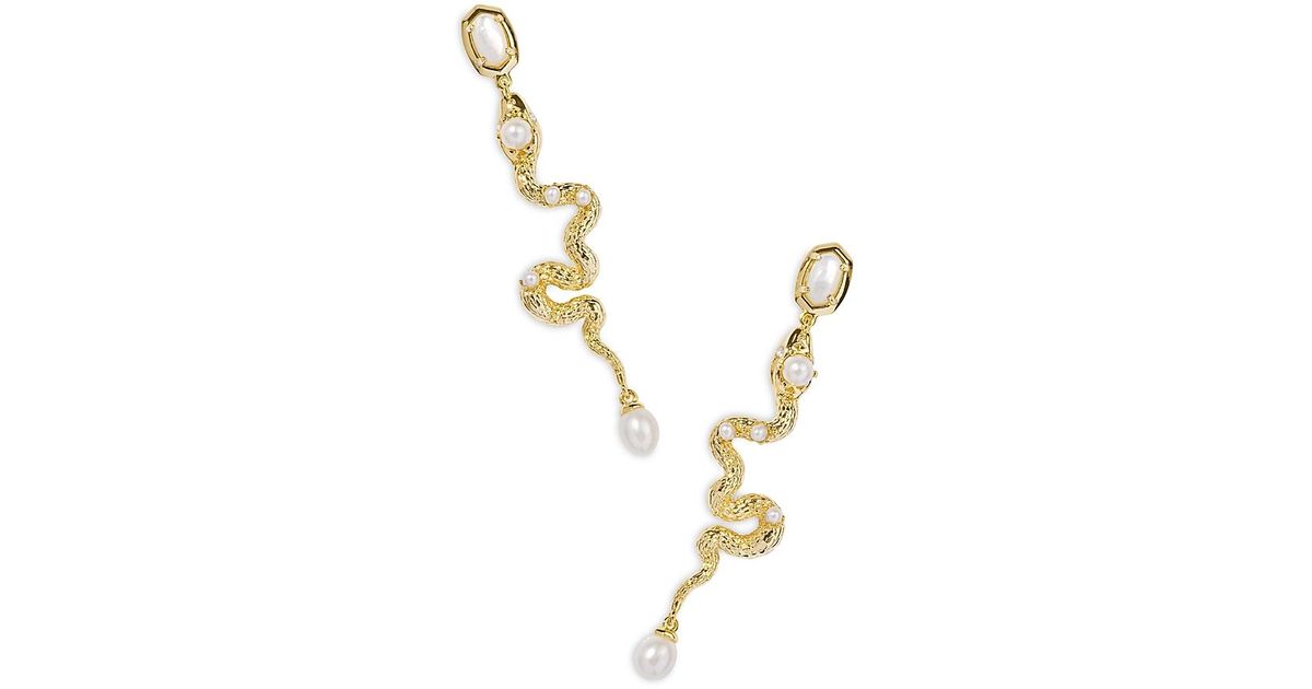 Lyle Earrings :: Gold main image 1