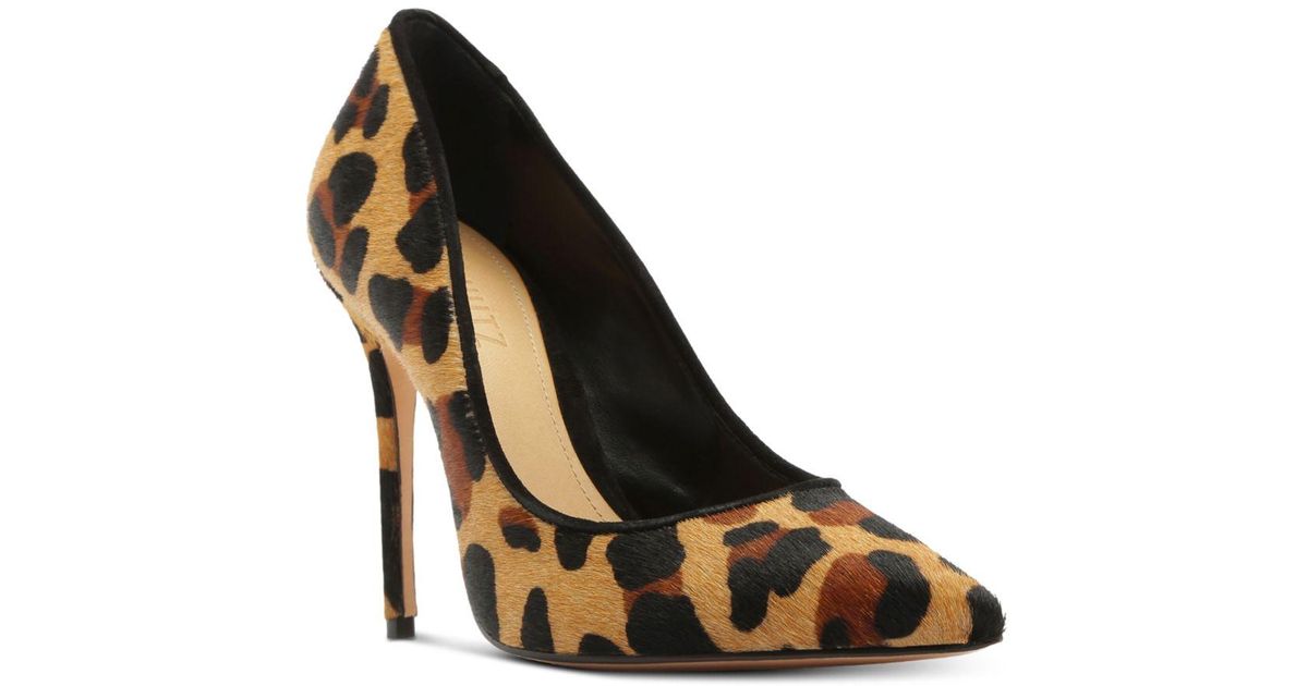 leopard skin pumps