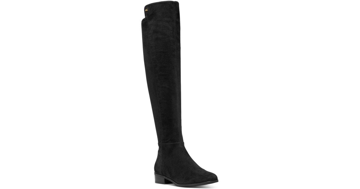 michael kors tall leather boots
