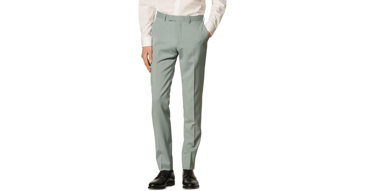 Sandro Formal Storm Wool Suit Pants for Men | Lyst