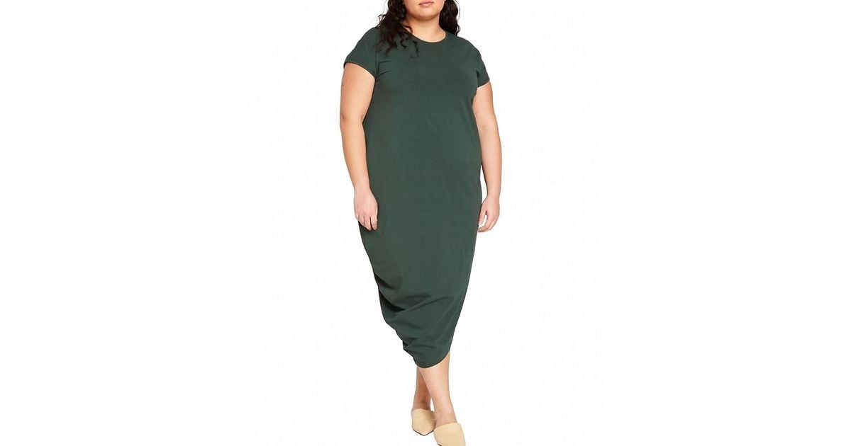 UNIVERSAL STANDARD Plus Iconic Geneva Dress in Green | Lyst