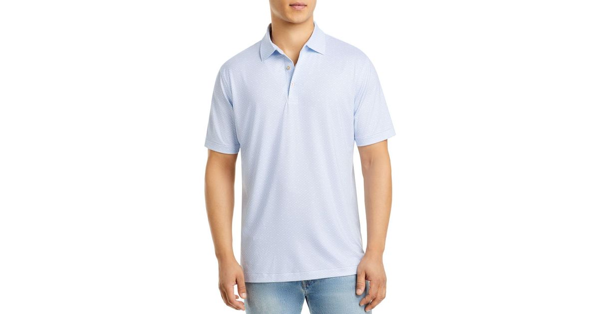Peter Millar Hardtop Haven Jersey Printed Classic Fit Performance Polo ...