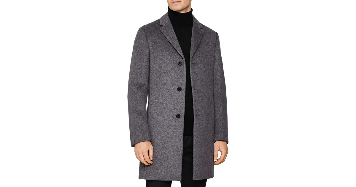 charcoal epsom coat