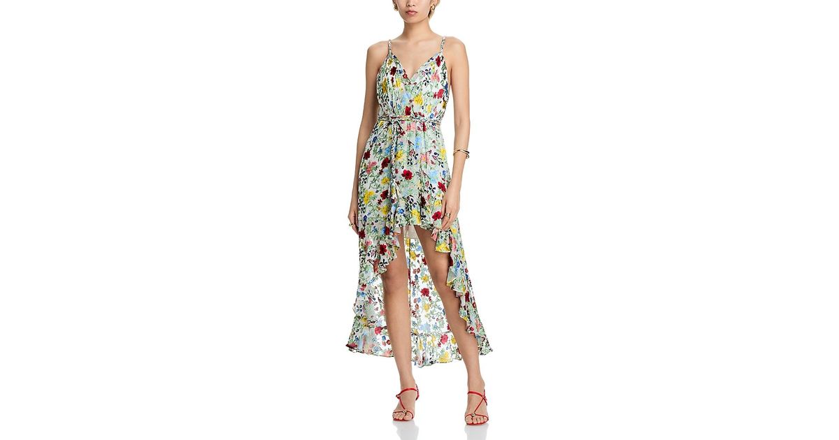 Alice+Olivia■ Tara High Low Midi Dress ■ドレス Alice + Olivia Tara High Low Midi Dress | Lyst