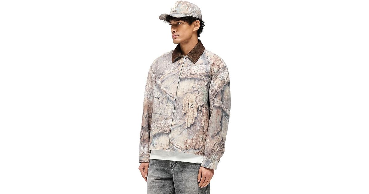 Represent Real Tree Jacket in Gray for Men | Lyst