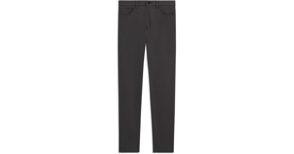 Theory Raffi Neoteric Twill Slim Fit Pants in Gray for Men | Lyst