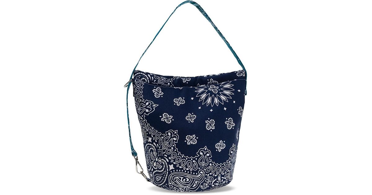 Call it By Your Name Bandana Bucket Bag in Blue | Lyst