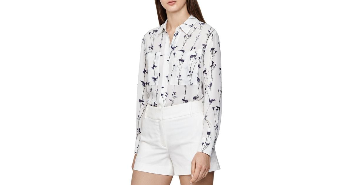 reiss floral shirt
