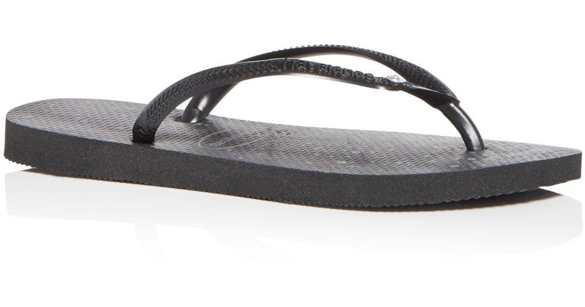 black sparkly havaianas